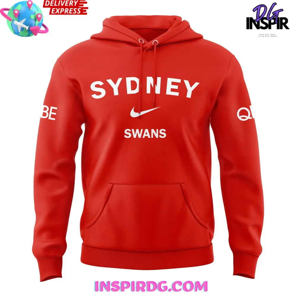 -AFL Sydney Swans Red 2024 Special Edition Hoodie