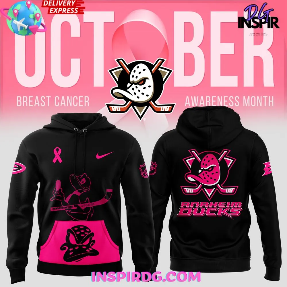 -Anaheim Ducks Crucial Catch Breast Cancer 2024 Hoodie