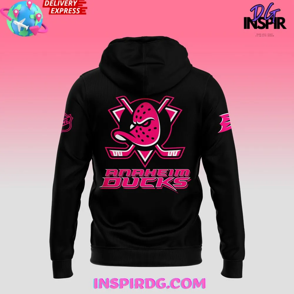 -Anaheim Ducks Crucial Catch Breast Cancer 2024 Hoodie