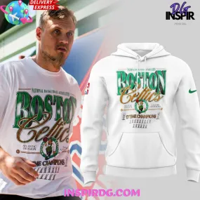 -NBA Boston Celtics 17 Times Champions 2024 Hoodie