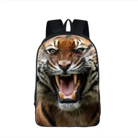 3D FEROCIOUS TIGER BACKPACK