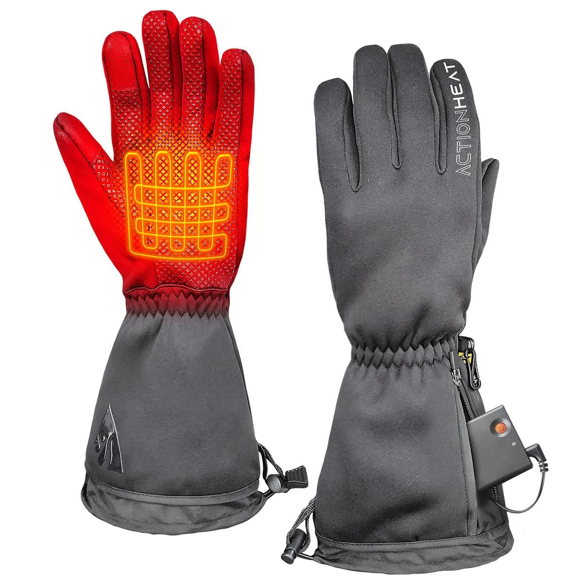 ActionHeat AA Battery-Powered Touch-Screen-Capable Heated Gloves for Women