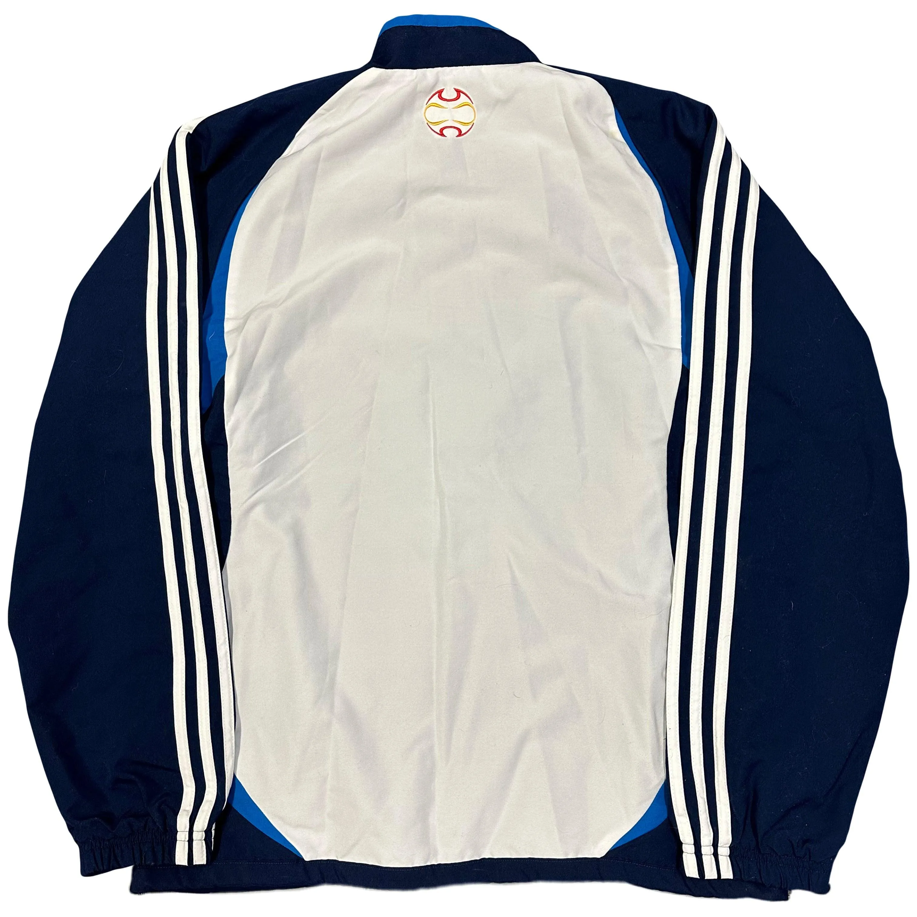 Adidas Spain 2006/07 Tracksuit In Blue & White ( S )