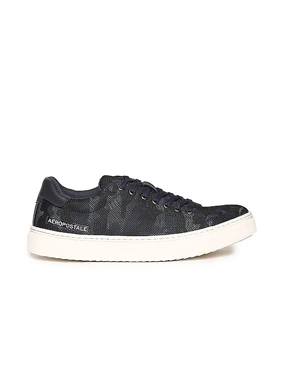 Aeropostale Contrast Sole Camo Patterned Sneakers