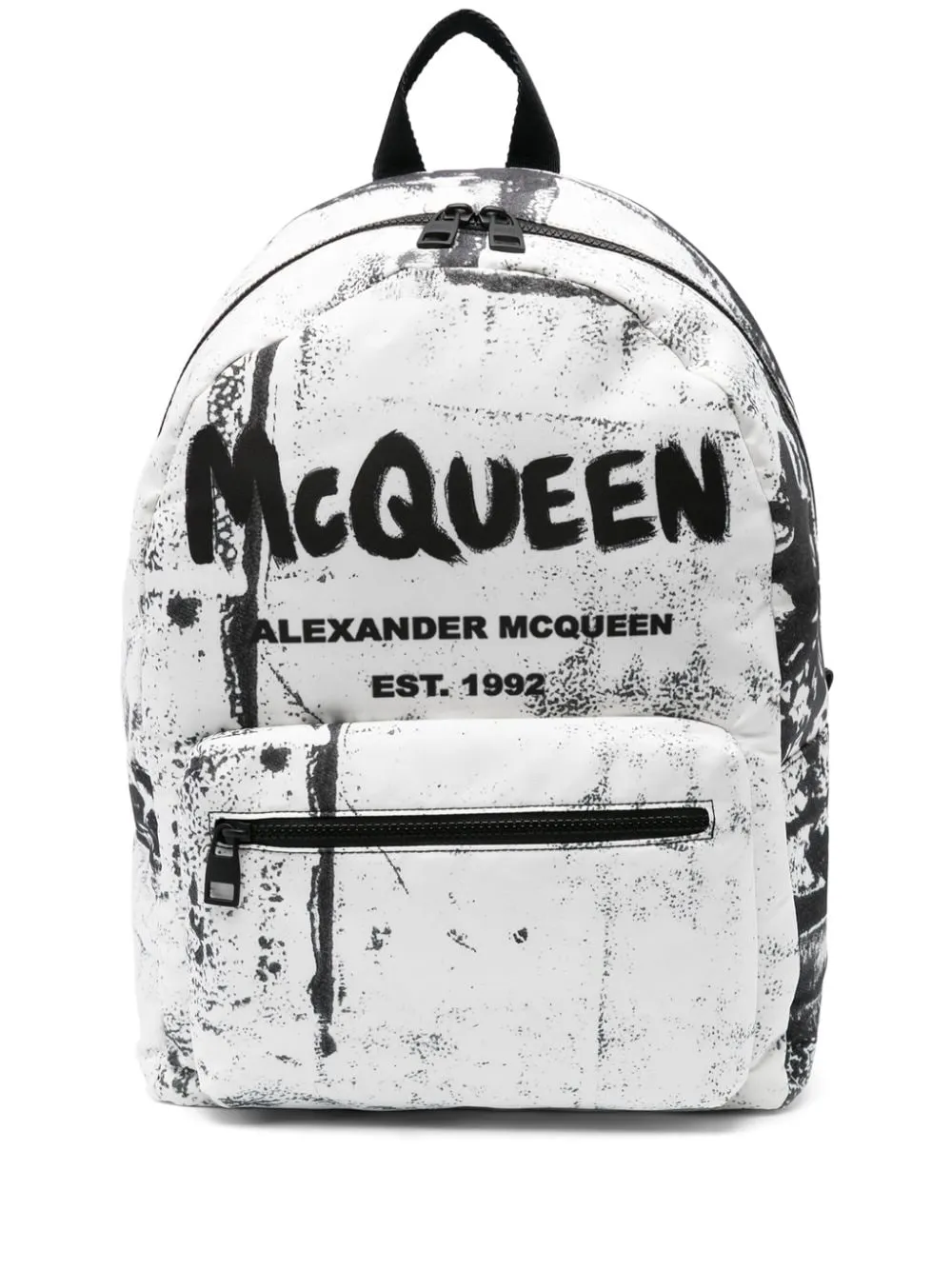 Alexander McQueen    Alexander Mc Queen Graffiti Metropolitan Backpack