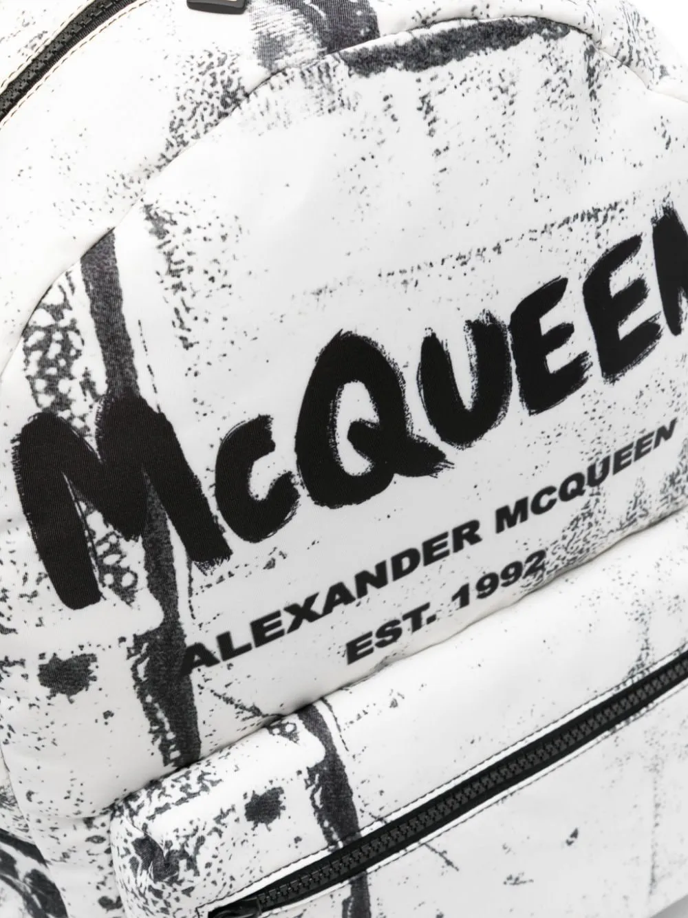 Alexander McQueen    Alexander Mc Queen Graffiti Metropolitan Backpack