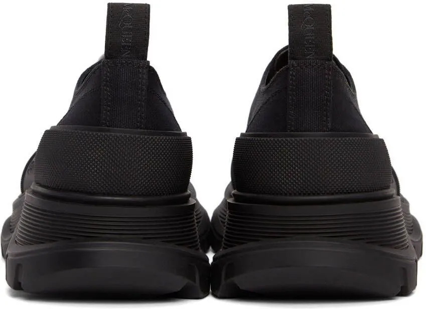 Alexander McQueen Black Tread Slick Sneakers