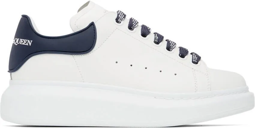 Alexander McQueen White & Black Oversized Sneakers