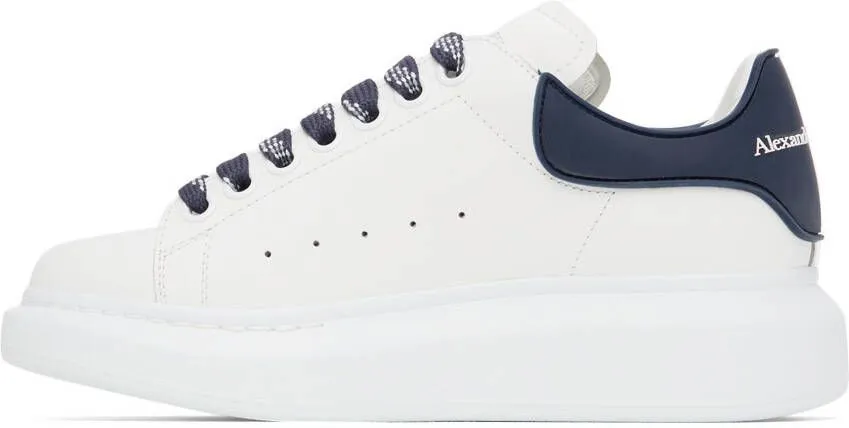 Alexander McQueen White & Black Oversized Sneakers