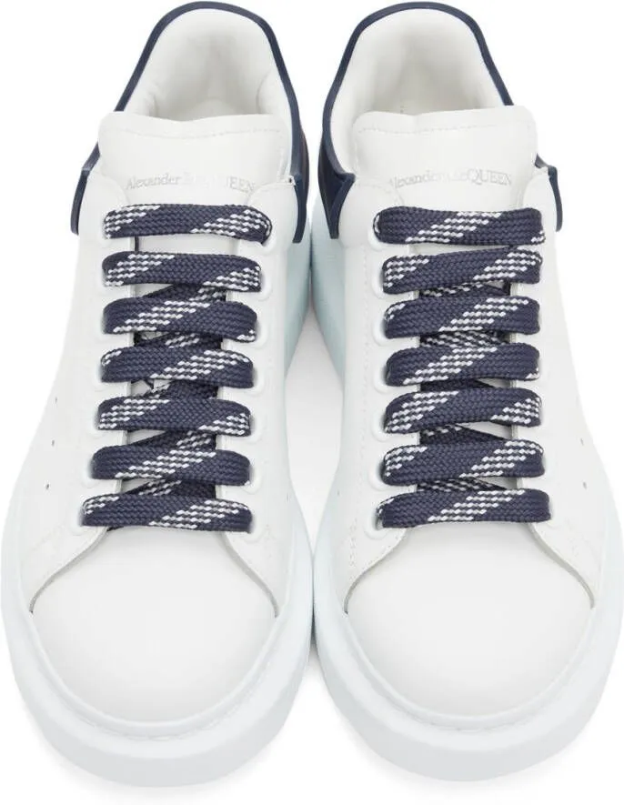 Alexander McQueen White & Black Oversized Sneakers