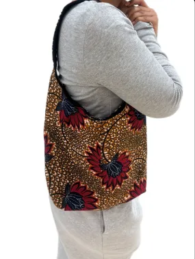 Amber Ankara African Print Shoulder Bag -