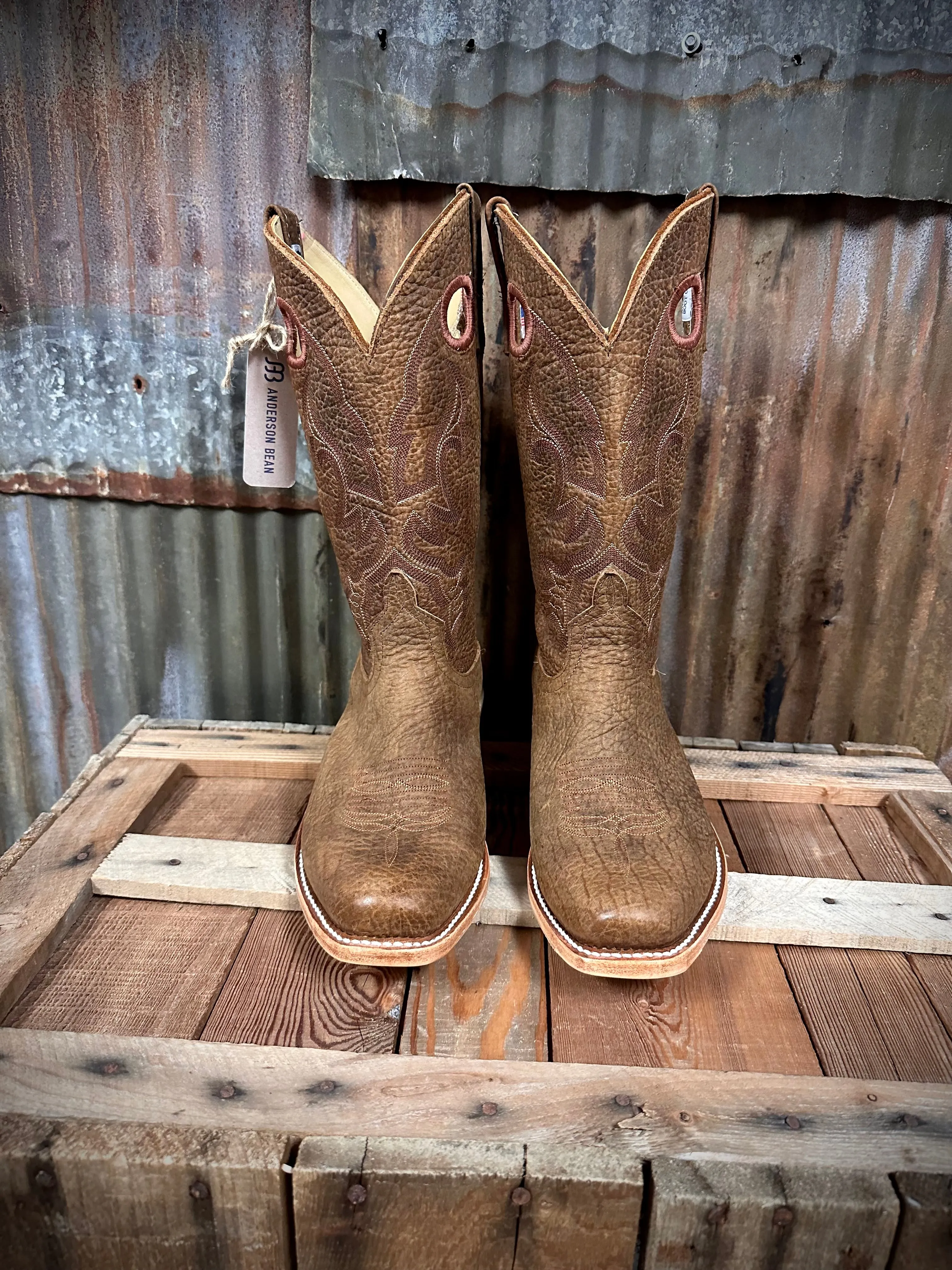 Anderson Bean Geronimo Bison Western Boot