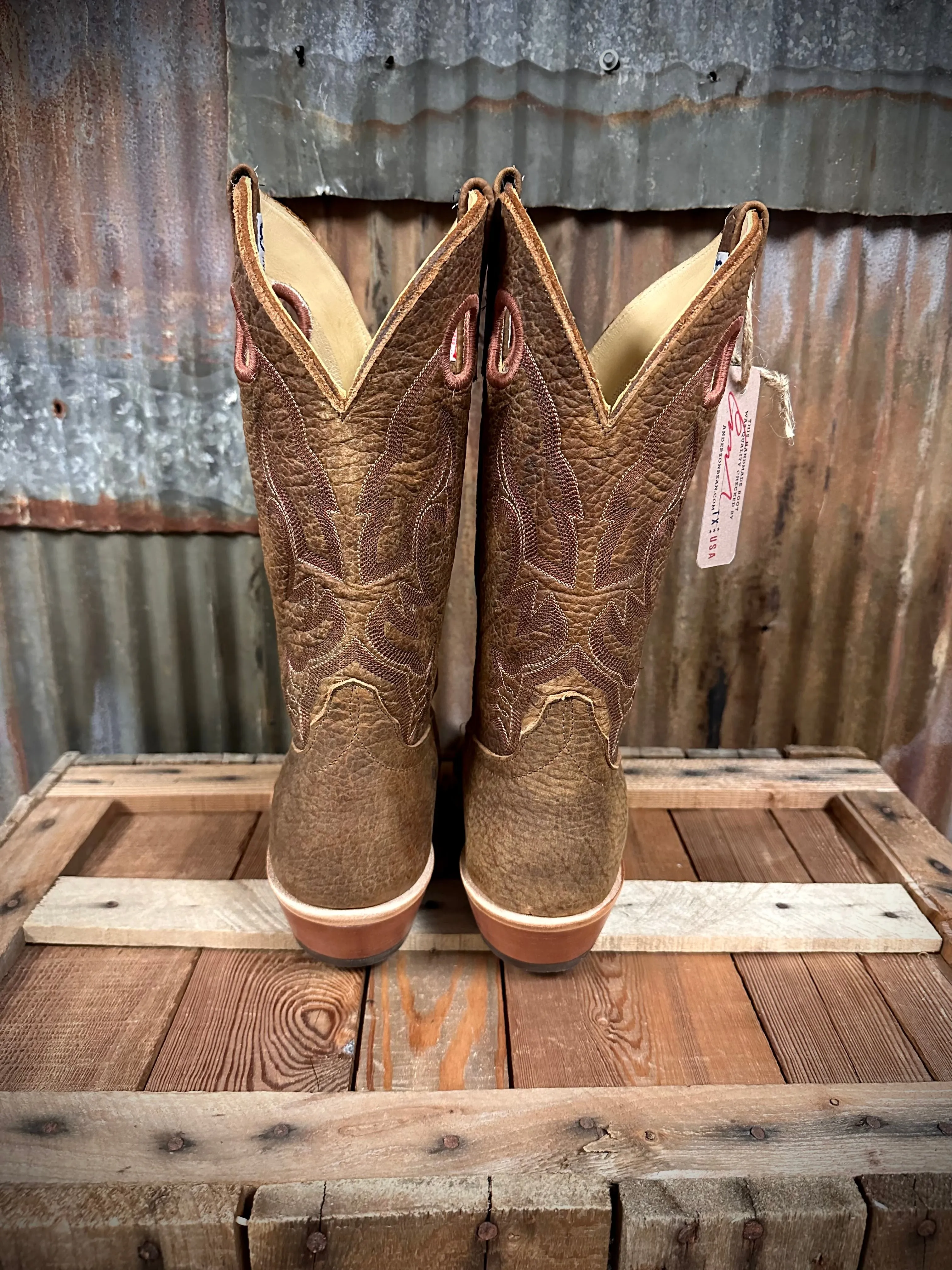 Anderson Bean Geronimo Bison Western Boot