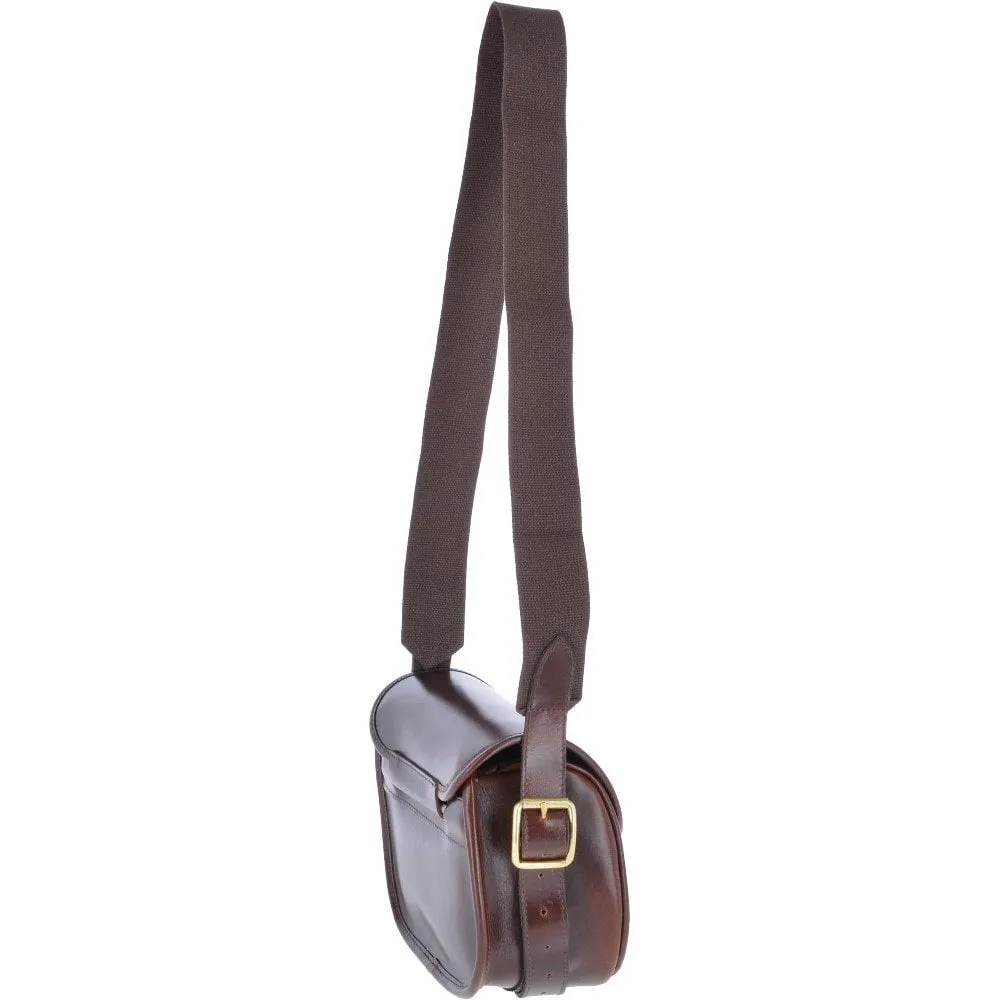 Ashwood Leather Maddox Leather Cartridge Bag – Brandy