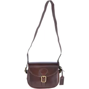 Ashwood Leather Maddox Leather Cartridge Bag – Brandy