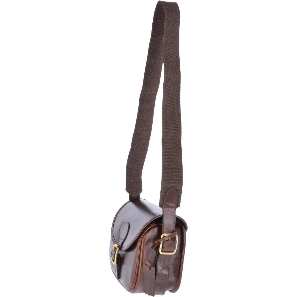 Ashwood Leather Maddox Leather Cartridge Bag – Brandy