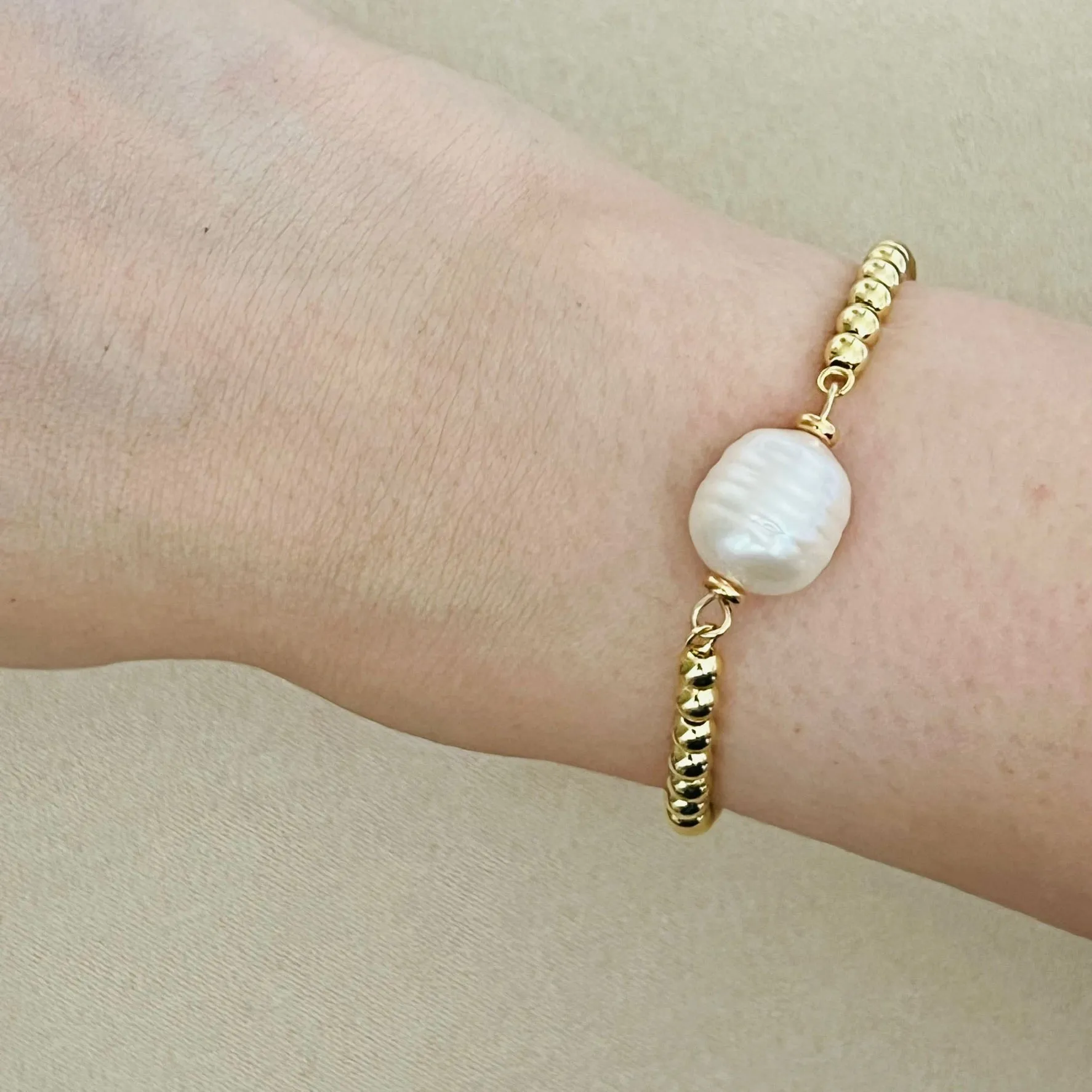 Baroque Pearl La Forma Bracelet