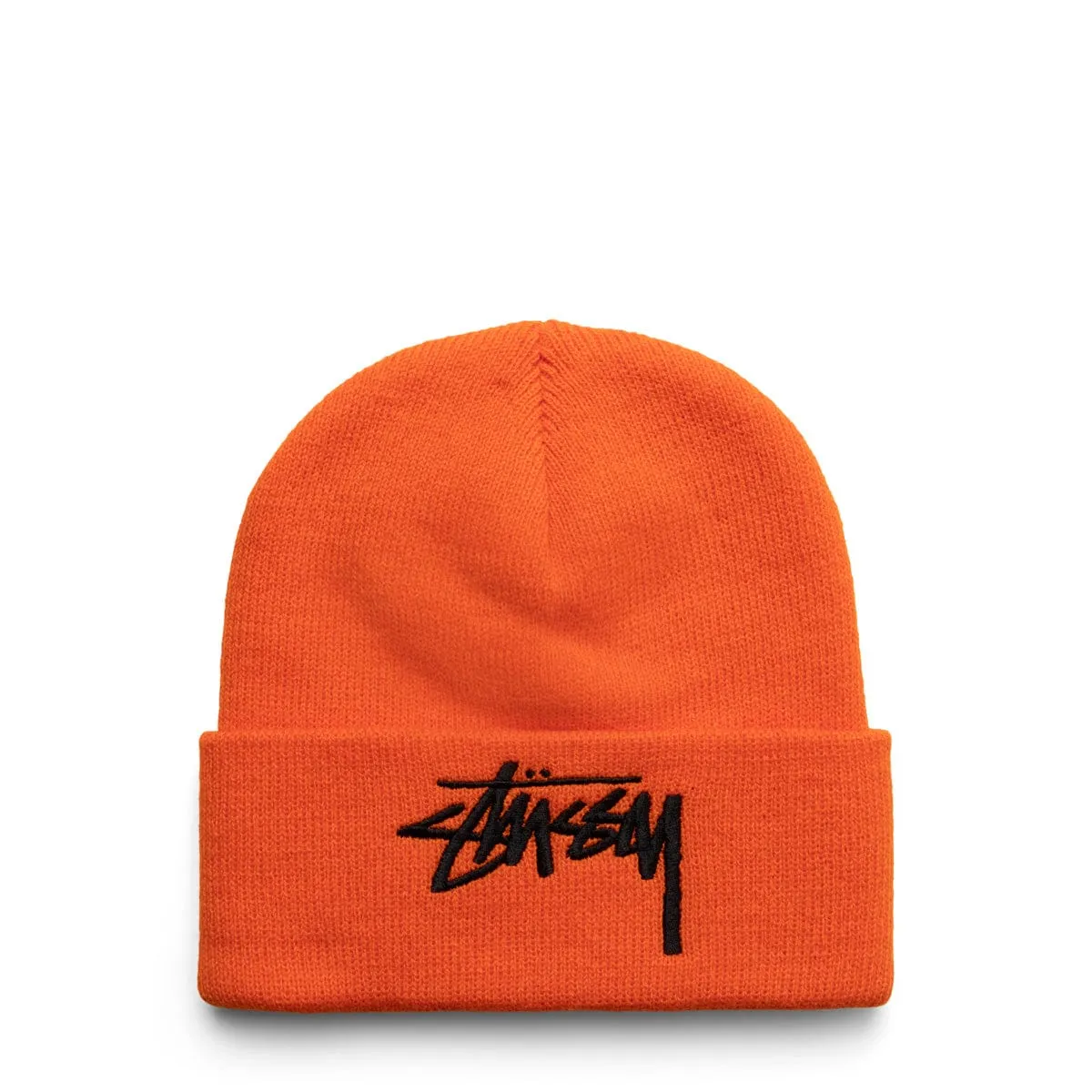 BIG STOCK CUFF BEANIE ORANGE | Bodega