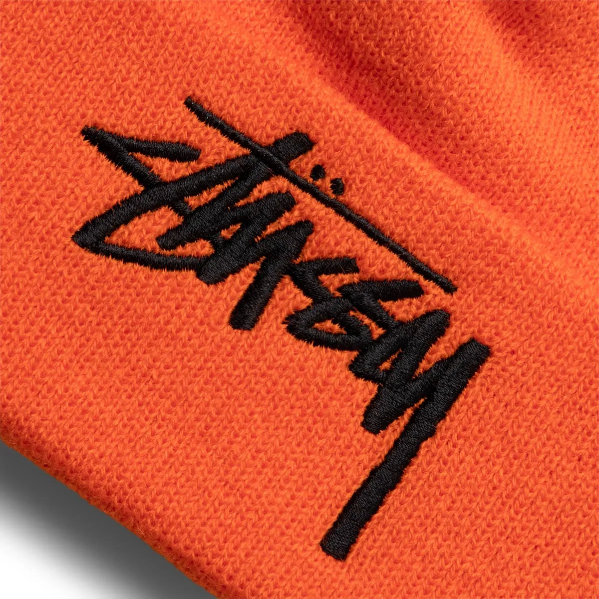 BIG STOCK CUFF BEANIE ORANGE | Bodega