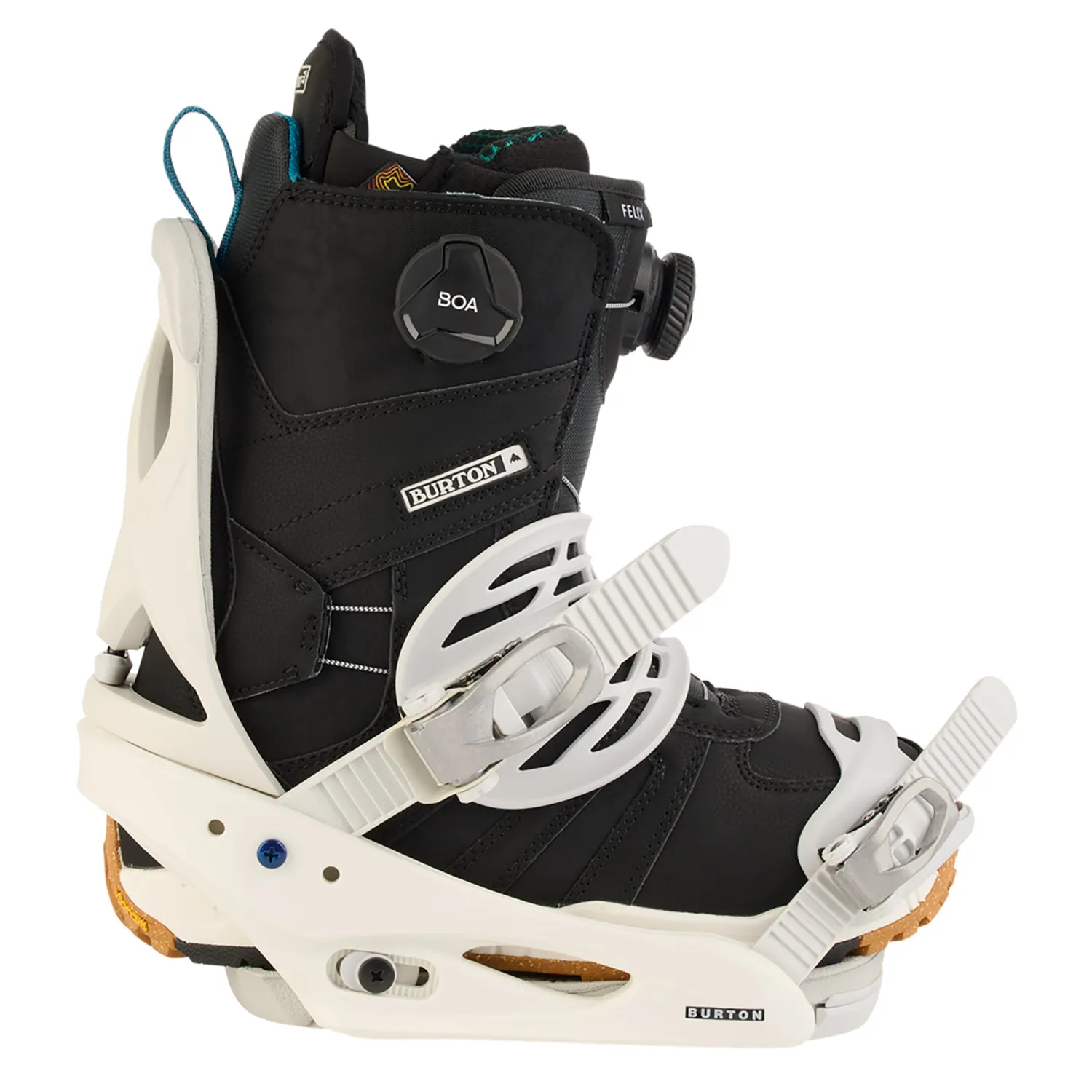 Burton Scribe Womens Re:Flex Snowboard Bindings Stout White 2024