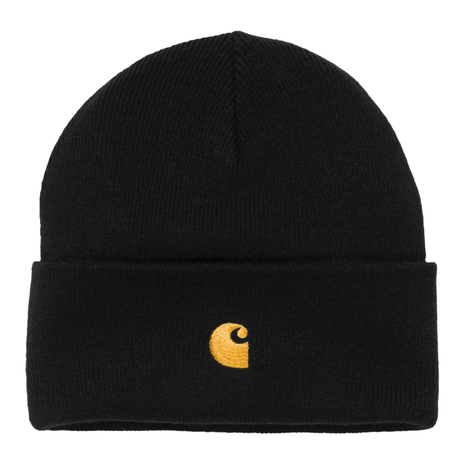 Carhartt WIP Chase Beanie Black/Gold