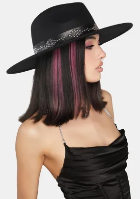 Charming Cowgirl Wide Brim Hat-