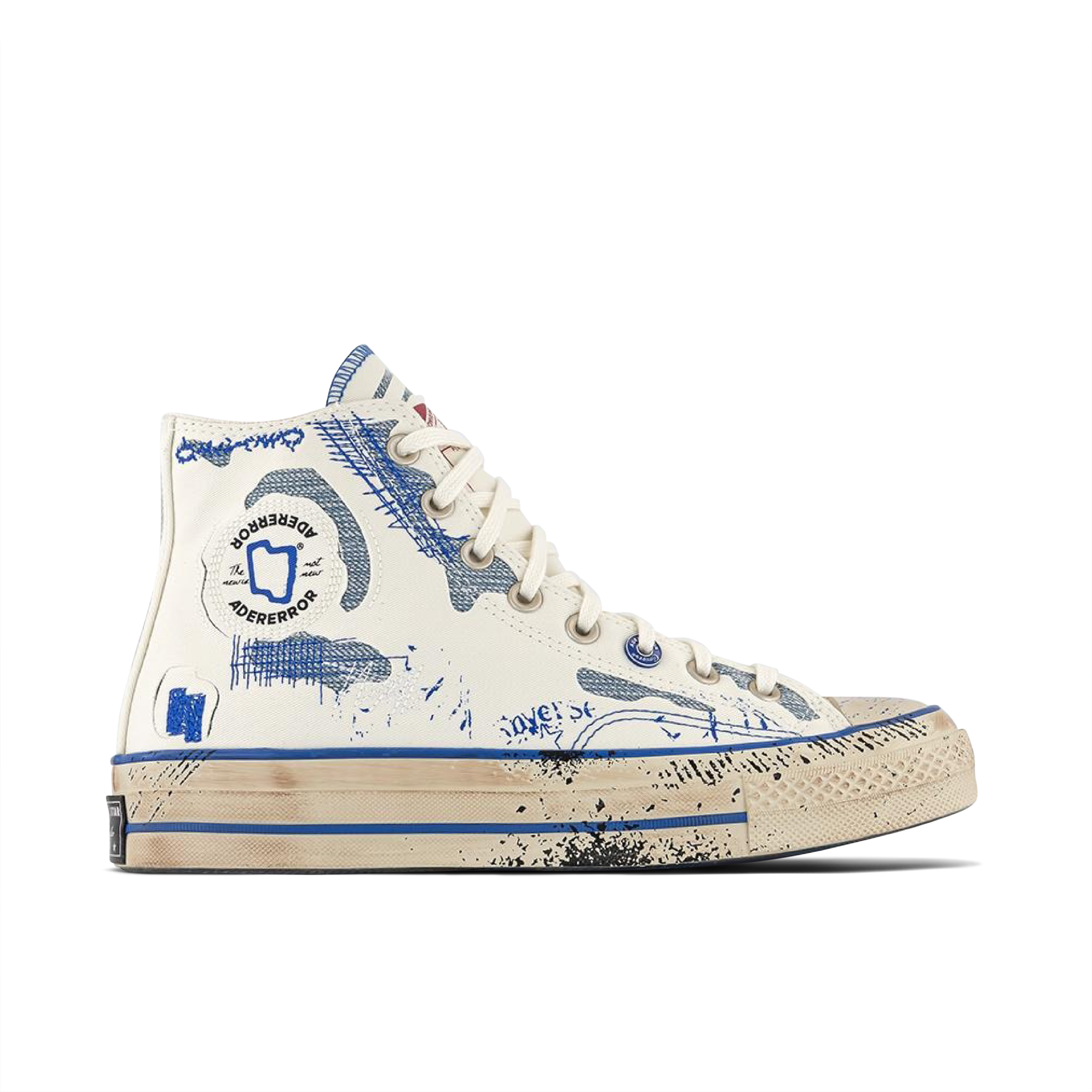 Converse Chuck 70 High x Ader Error White Blue | A05351C | Laced