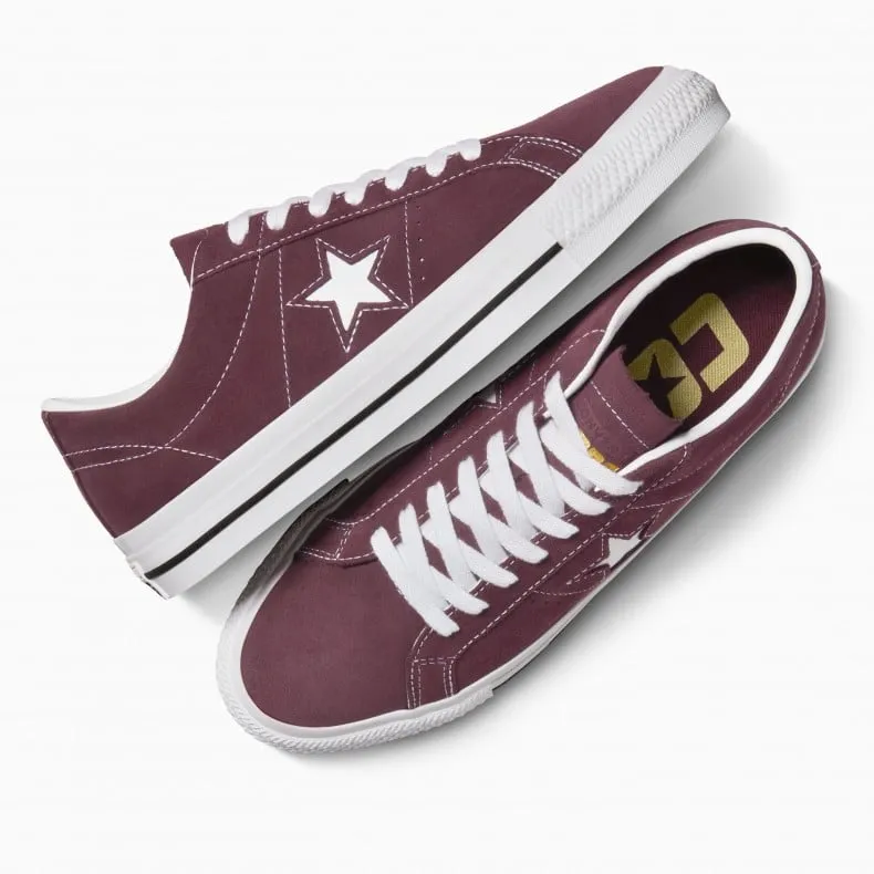 Converse Cons One Star Pro Ox (Bloodstone Violet/White/Black)