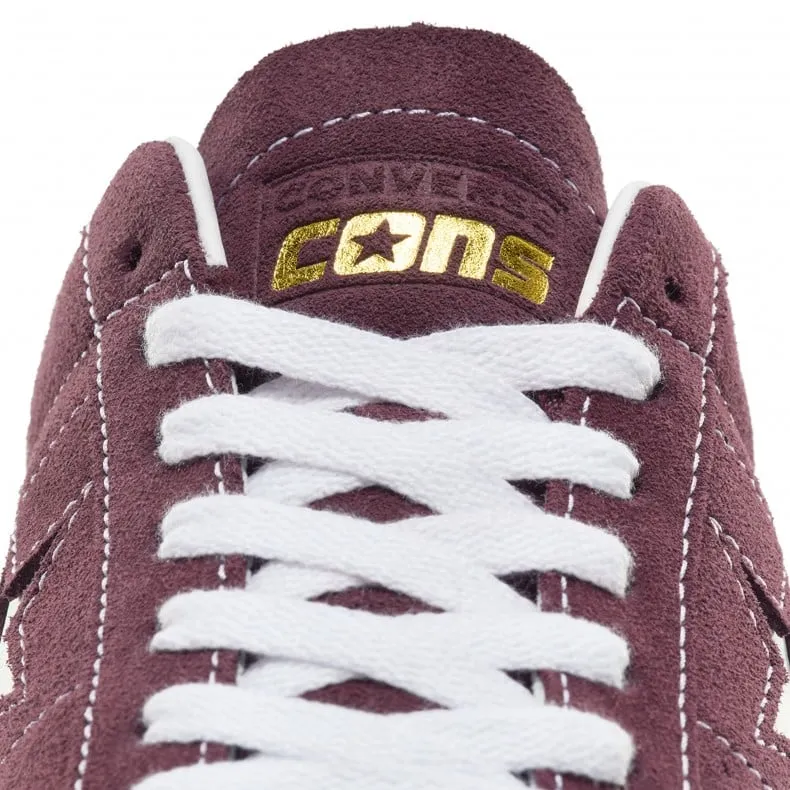 Converse Cons One Star Pro Ox (Bloodstone Violet/White/Black)