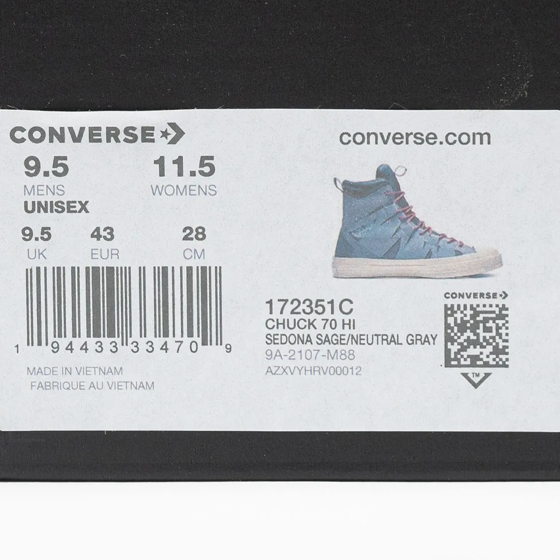 Converse Men Chuck 70 Hi (gray / sedona sage / neutral gray)