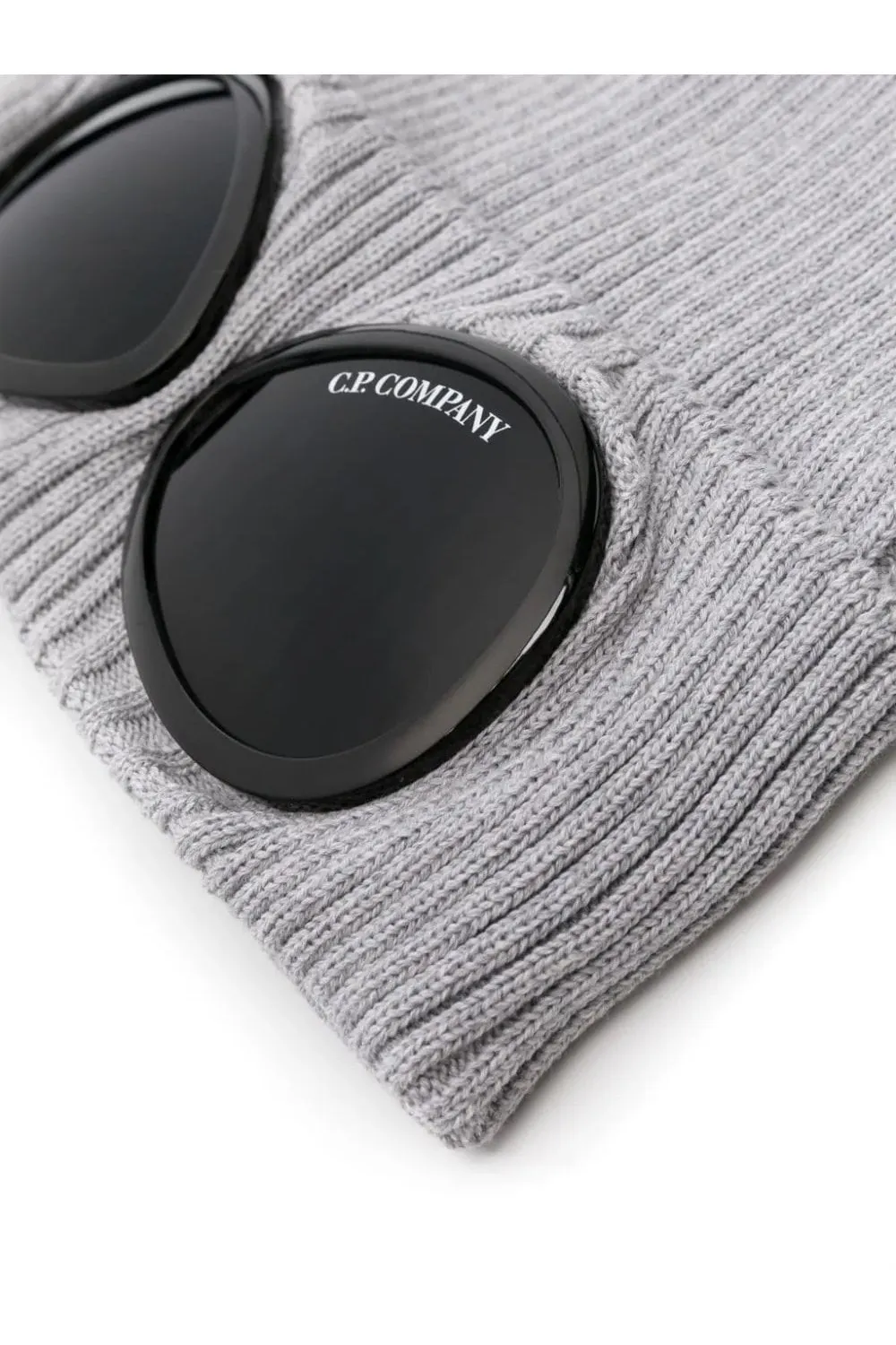 Cotton Goggle Beanie Grey