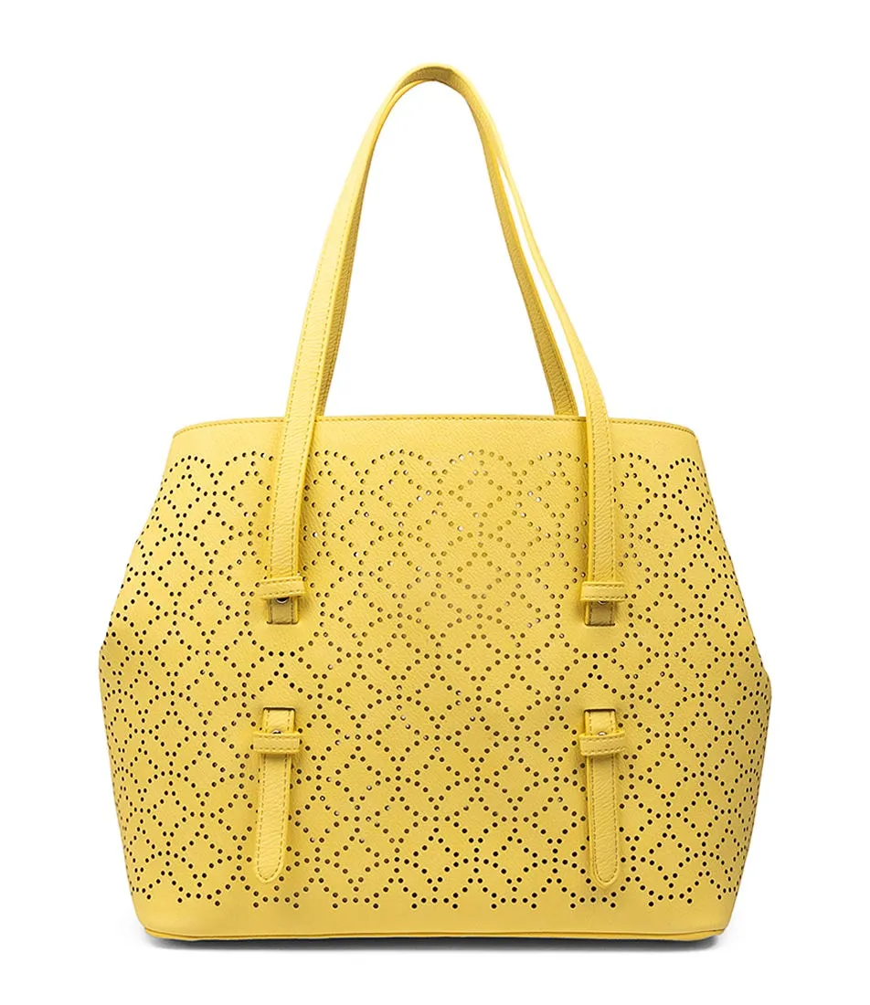 DIANA FERRARI Paris Shoulder Bag Yellow