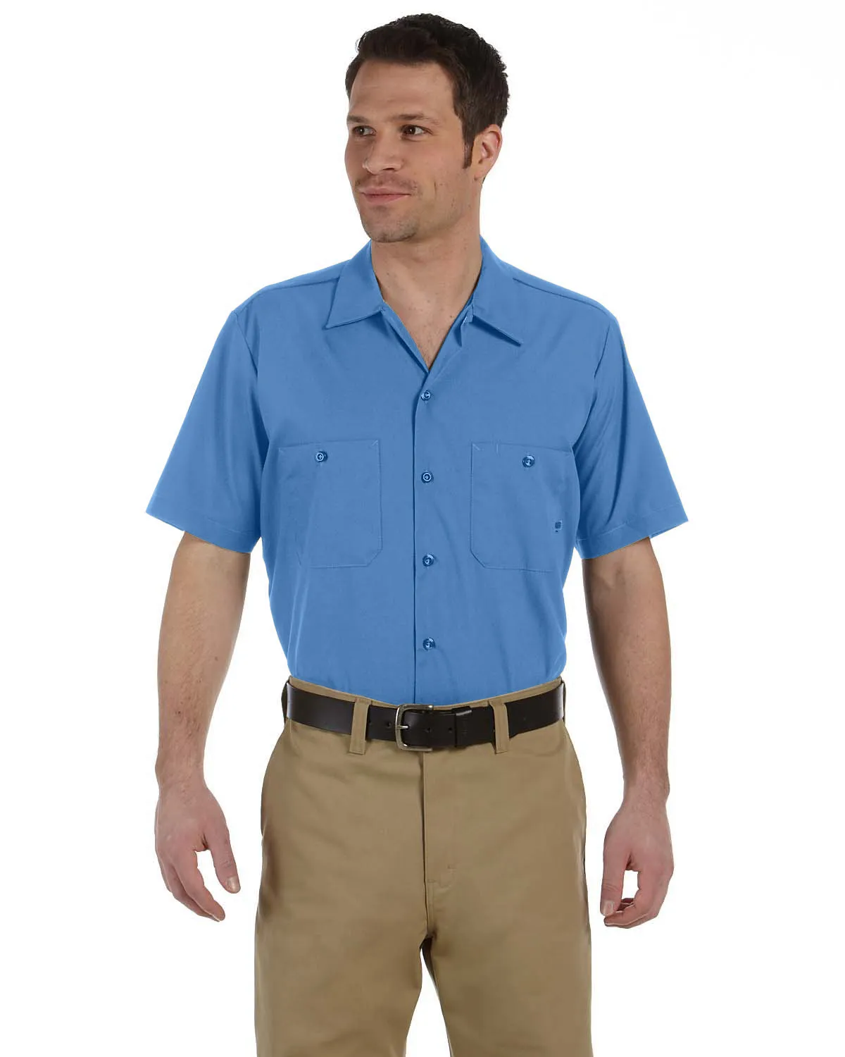 Dickies Workwear S535 Men's 4.25 oz. Industrial Short-Sleeve Work Shirt SKU: S535