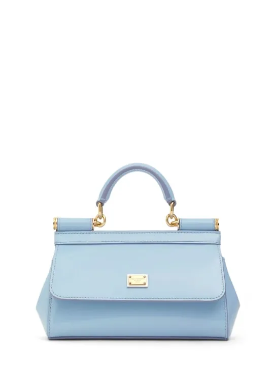 Dolce&Gabbana   Small Sicily Dauphine patent leather bag 