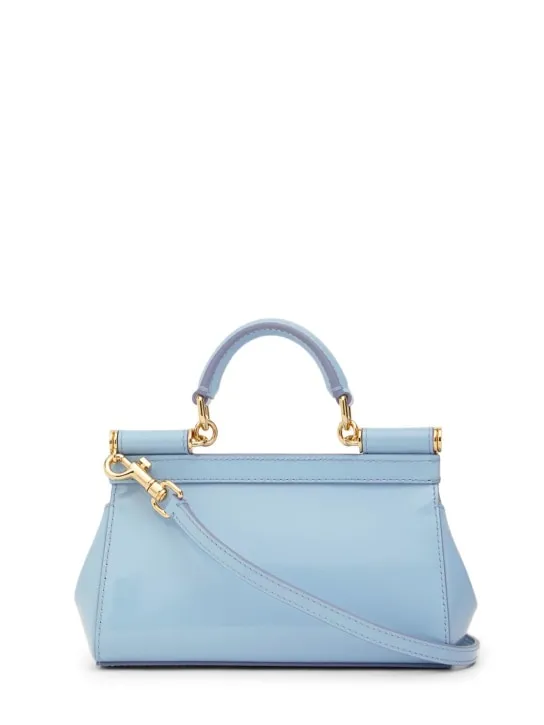 Dolce&Gabbana   Small Sicily Dauphine patent leather bag 