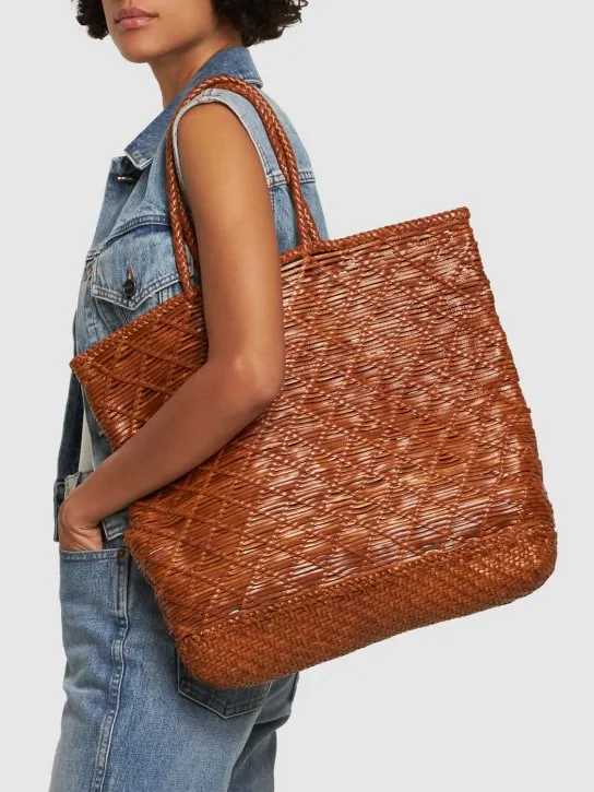 Dragon Diffusion   Corso Weave leather shoulder bag 