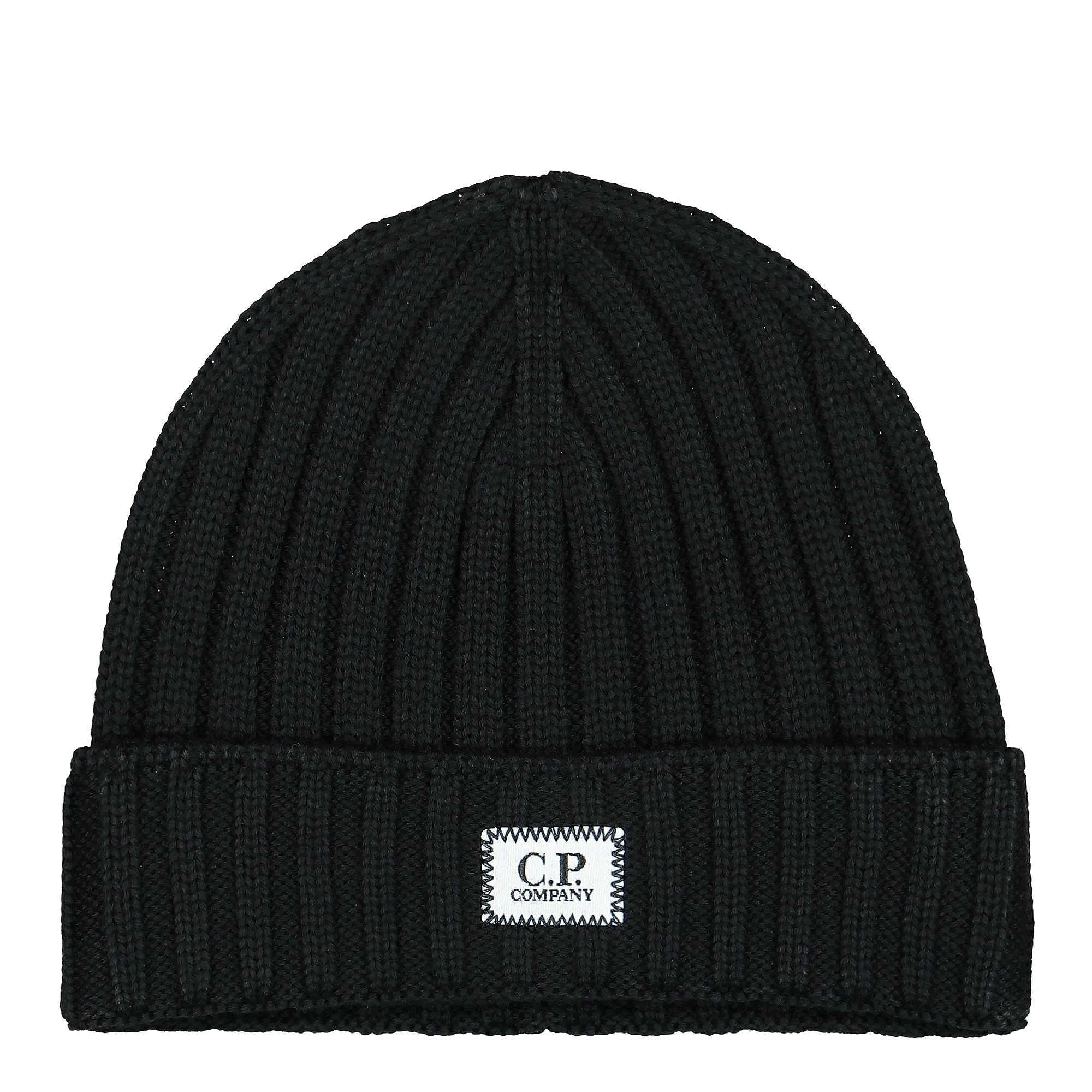 Extra Fine Merino Wool Logo Beanie