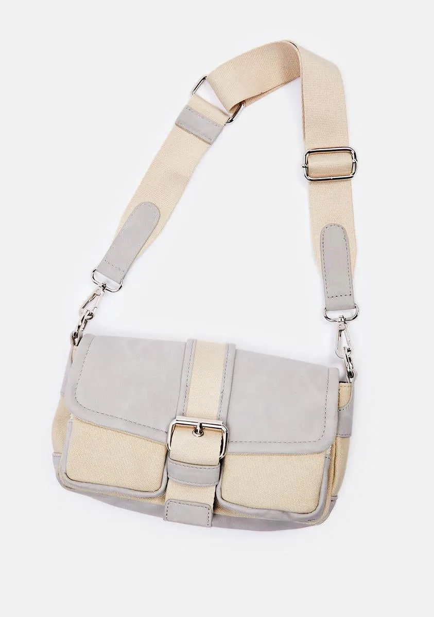 Filter Double Pocket Shoulder Bag-