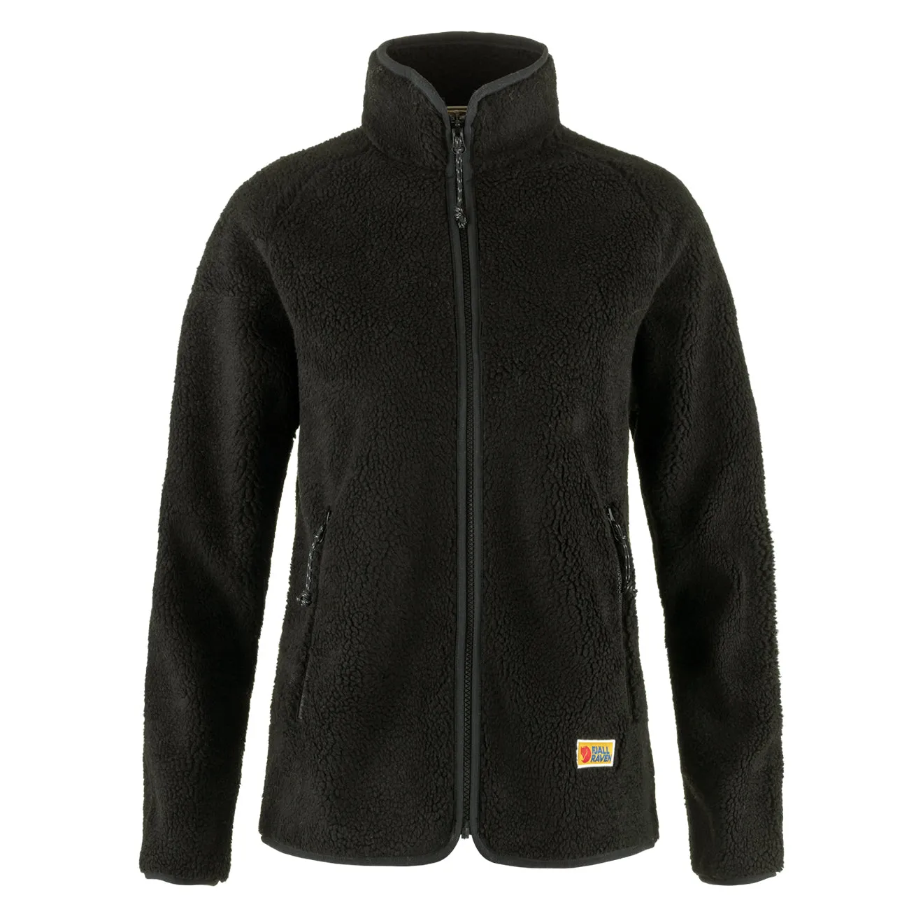 Fjallraven Womens Vardag Pile Fleece Black