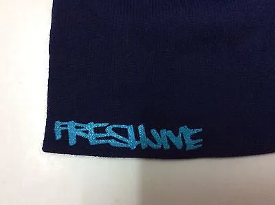 Freshjive Beanie Navy Made in USA.