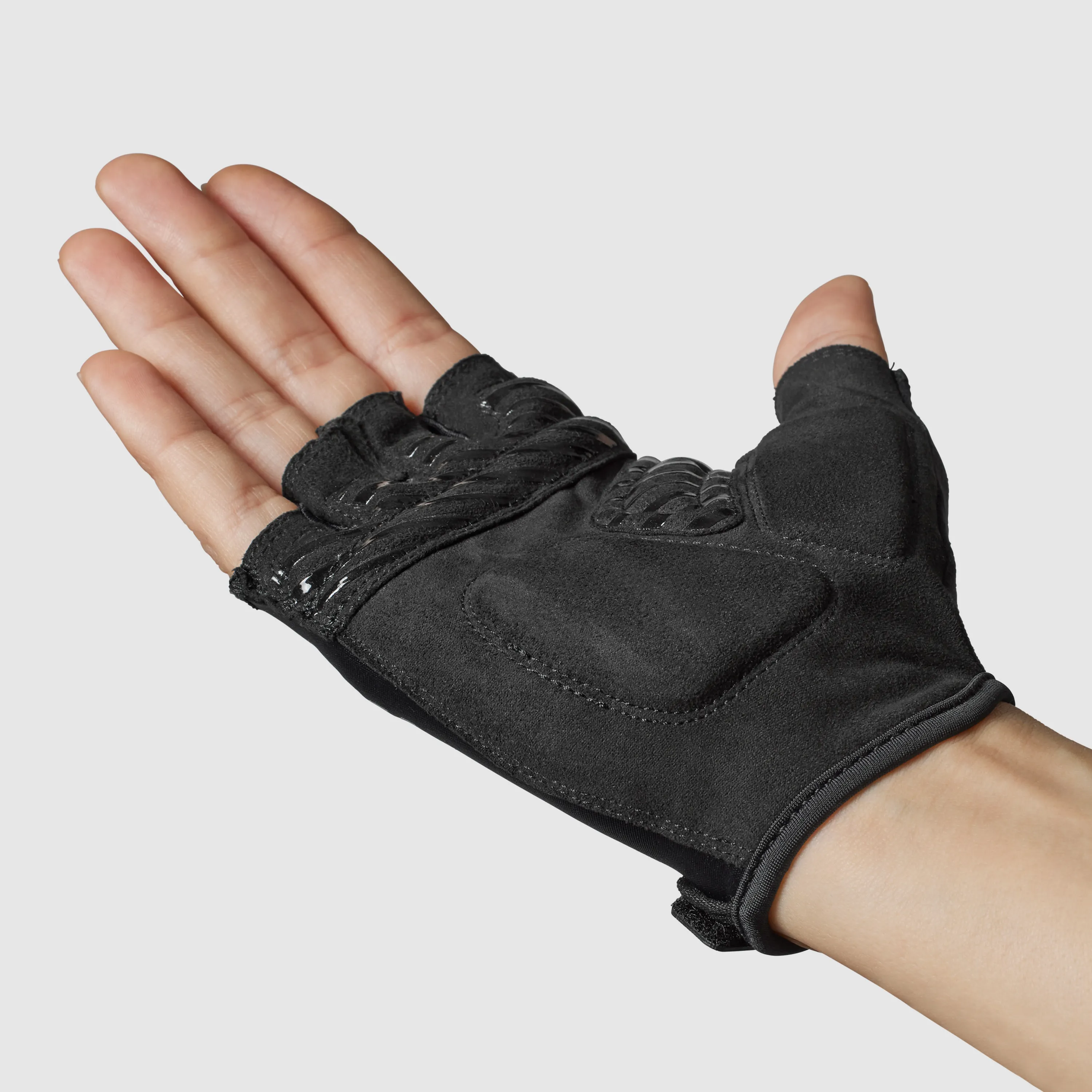 Gripgrab Women's ProRide RC Max Padded Short Finger Summer Gloves Black | Buy Gripgrab Women's ProRide RC Max Padded S