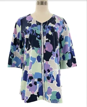 HABITAT DEEP HEM PRINT TUNIC