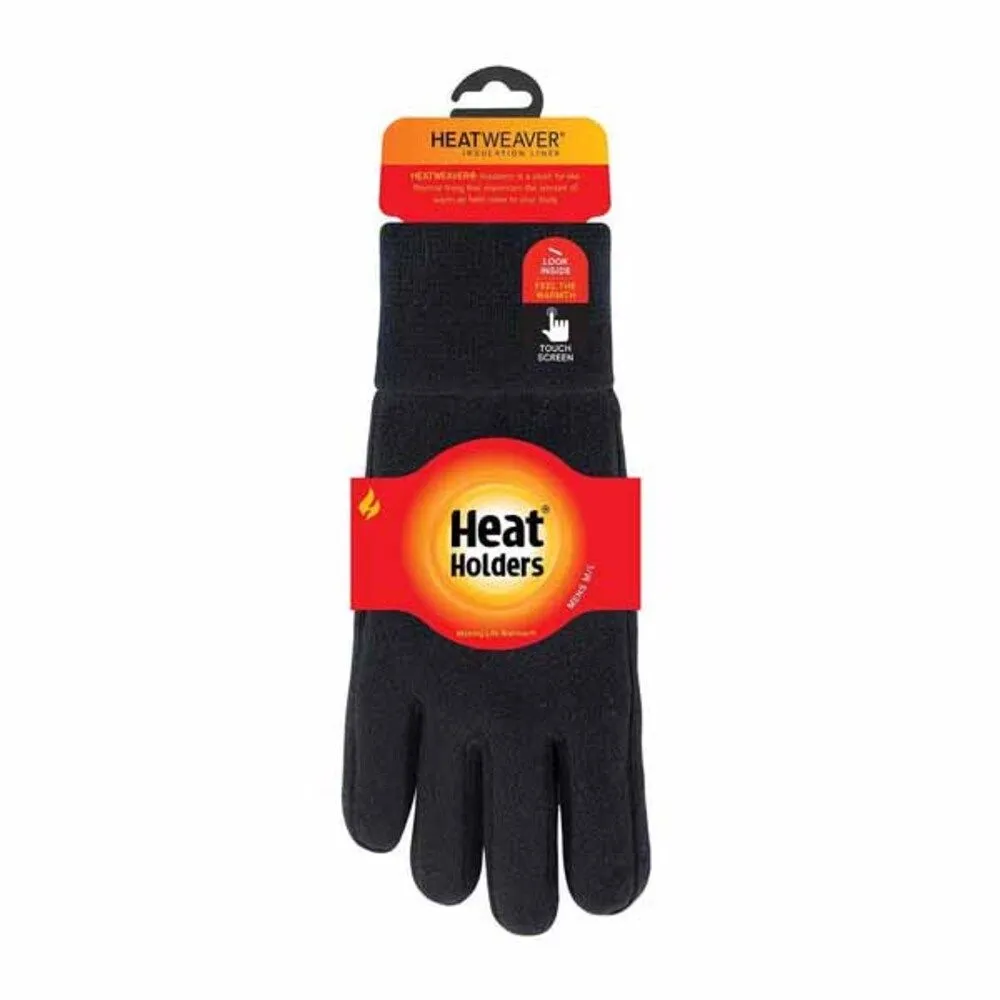 Heat Holders Men's Oxford Smart Fleece Touch Screen Gloves