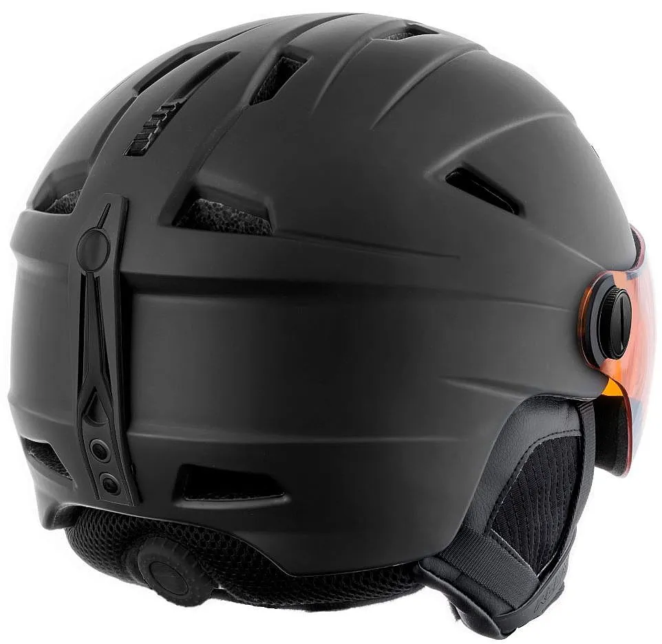 helmet Relax Stealth - RH24A1/Matte Black/Orange Lunar/White Sensor