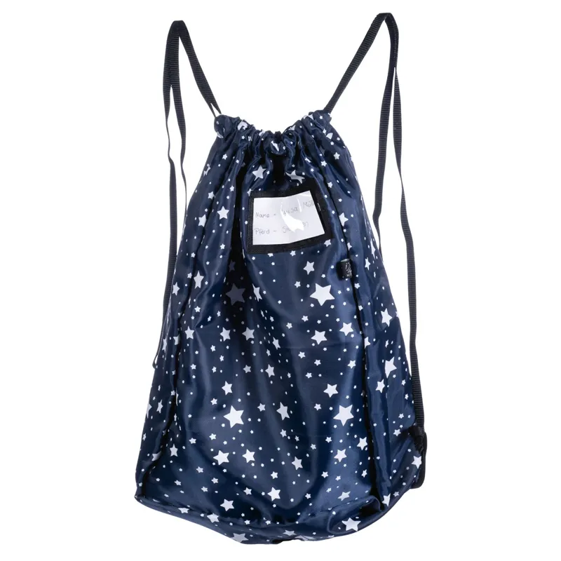 HKM Hobby Horse Junior Backpack - Navy/White Stars