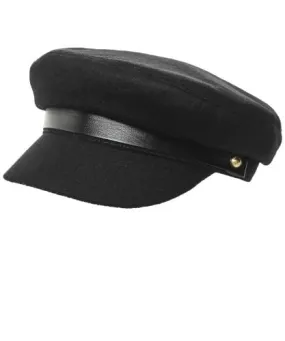 Holland Cooper Black Bretton Hat | Jules B