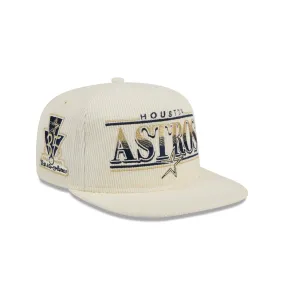 Houston Astros Throwback Corduroy Alt Golfer Hat