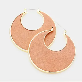 iLLASPARKZ Cut out Round Pin Catch Earrings