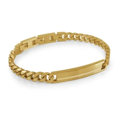 Italgem 8MM Curb ID Bracelet