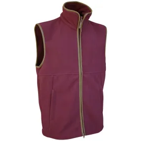 Jack Pyke Countryman Fleece Gilet Burgundy